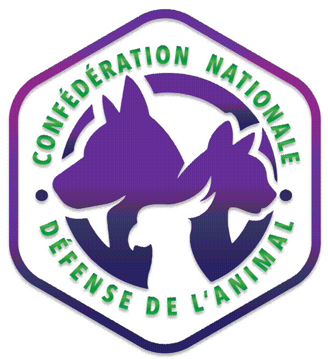 logo de la confédération nationale de défense de l'animal